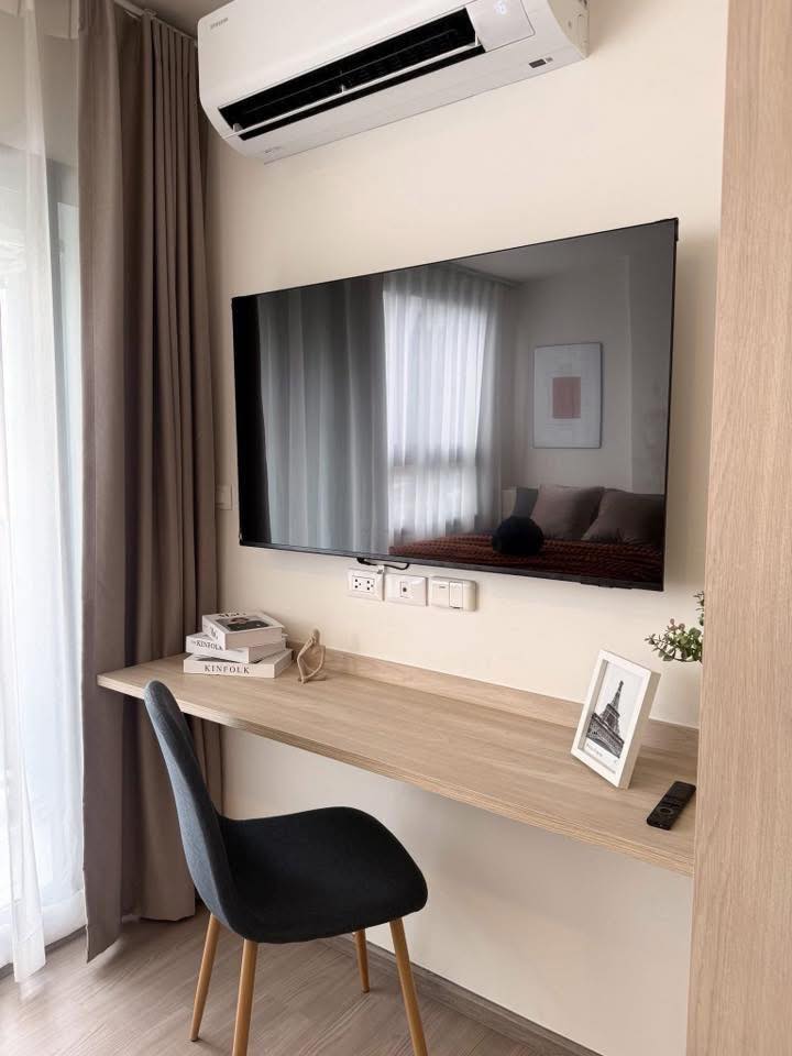 ให้เช่าคอนโด THE MUVE Pradipat (เดอะ มูฟ ประดิพัทธ์) โซน รถไฟฟ้า BTS สะพานควาย Studio / 1ห้องน้ำ / ครัวแยก ขนาดห้อง 24.5 ตรม. ชั้น 6