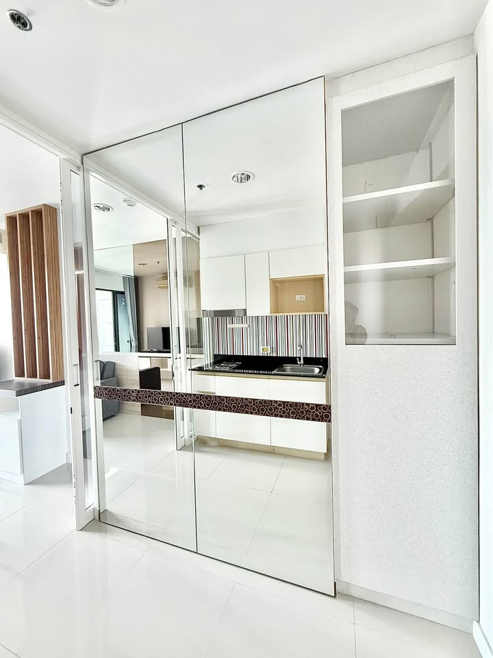 คอนโด IDEO Ratchada-Huaikwang (ไอดีโอ รัชดา-ห้วยขวาง) High Rise โซนพื้นที่ MRTห้วยขวาง ให้เช่าห้องแบบ 1ห้องนอน 1ห้องน้ำ 1ครัวปิด ขนาดห้อง 35 ตรม. ชั้น 17