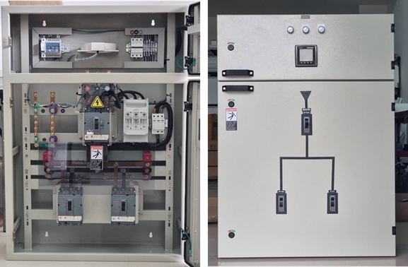 SOLAR Distribution Board MAIN 500A, 2FU Eneergy Meter, GFP function