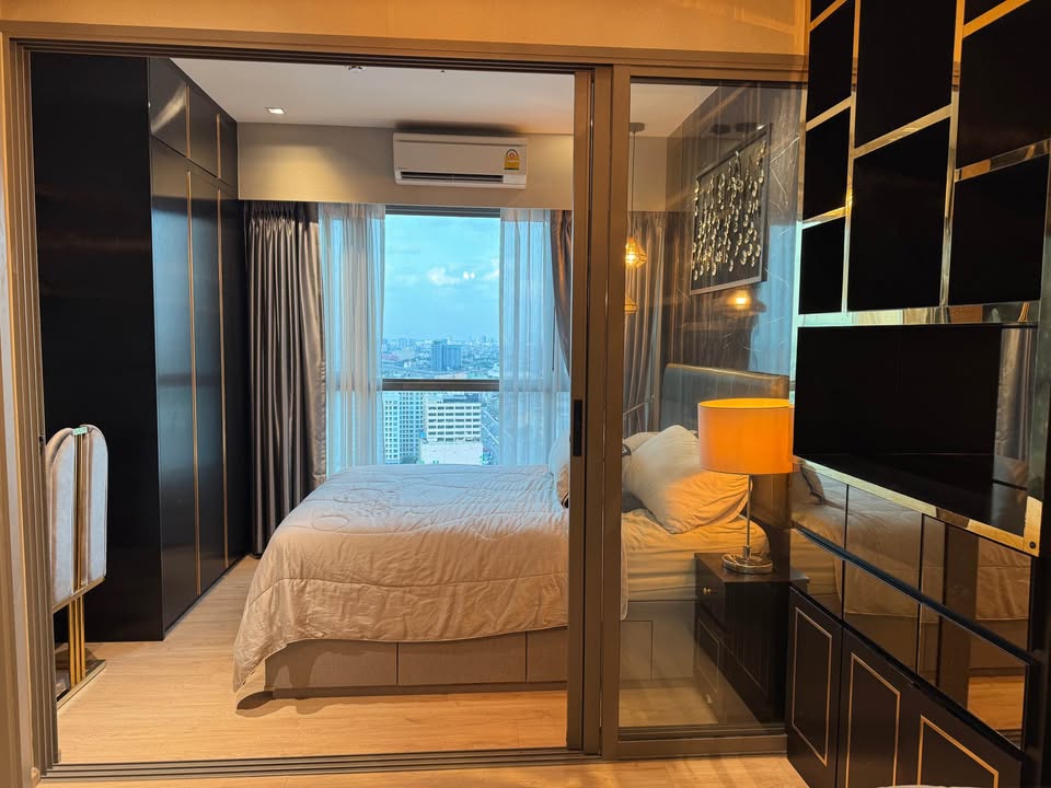 High Rise โซนพื้นที่ BTS ตลาดพลู ให้เช่าห้องแบบ 1ห้องนอน 1ห้องน้ำ คอนโด Whizdom Station Ratchada-Thapra (วิสซ์ดอม สเตชั่น รัชดา-ท่าพระ) ขนาดห้อง 28 ตรม. ชั้น 27