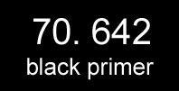 vallejo 70. 642 black primer 17 ml.