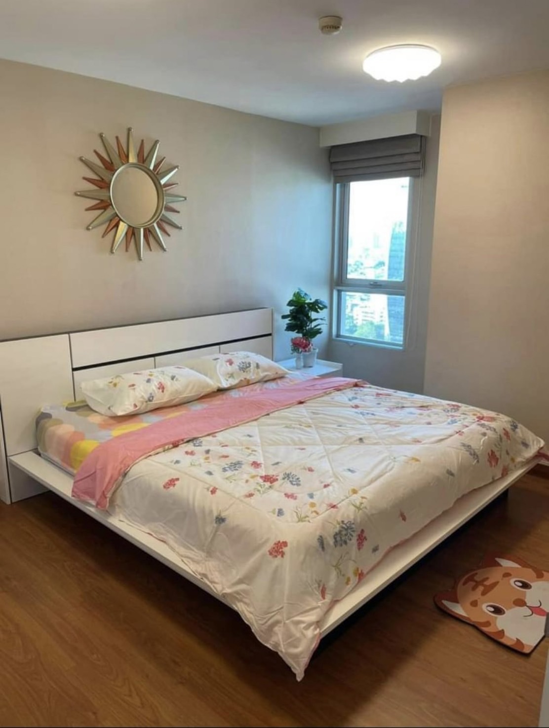 สนใจชมห้องติดต่อได้เลย Line ID: Smile-easy ปล่อยเช่าคอนโด Belle Grand Rama 9 (เบลล์ แกรนด์ พระราม 9) - 1ห้องนอน 1ห้องน้ำ 1ห้องนั่งเล่น - ใกล้ MRT พระราม 9 - ขนาดห้อง 49 ตรม. ชั้น 22 ตึก D2