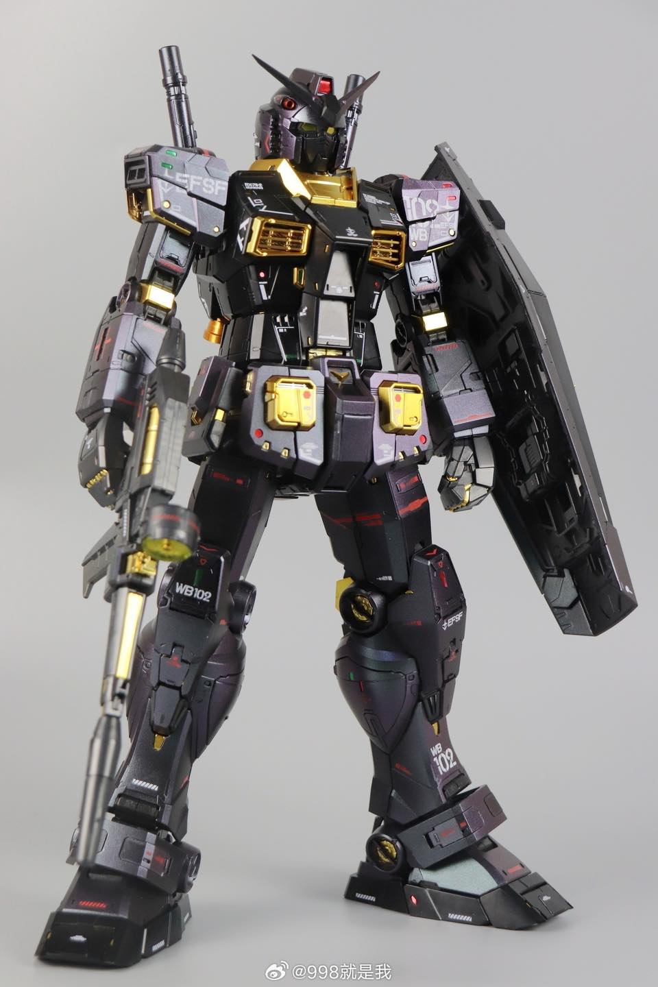 โมจีน 670801670801 DABAN 1/6O RX-78-2 Unleashed Polarized Coating Ver