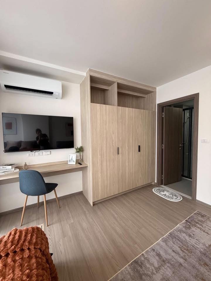 ให้เช่าคอนโด THE MUVE Pradipat (เดอะ มูฟ ประดิพัทธ์) โซน รถไฟฟ้า BTS สะพานควาย Studio / 1ห้องน้ำ / ครัวแยก ขนาดห้อง 24.5 ตรม. ชั้น 6