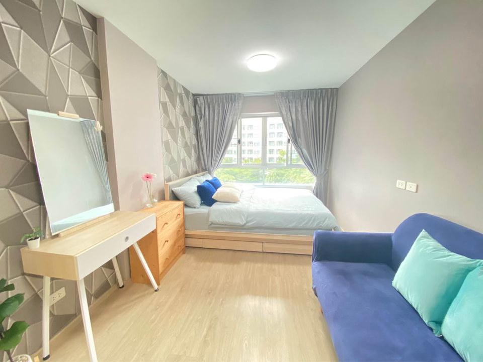 ปล่อยเช่า Elio Del Ray (เอลลิโอ เดลเรย์) สุขุมวิท 64 - โซนพื้นที่ BTS ปุณณวิถี 1ห้องนอน 1ห้องน้ำ - ขนาดห้อง 34 ตรม. ชั้น 5 ตึก H - ให้เช่า 14,000 ต่อเดือน