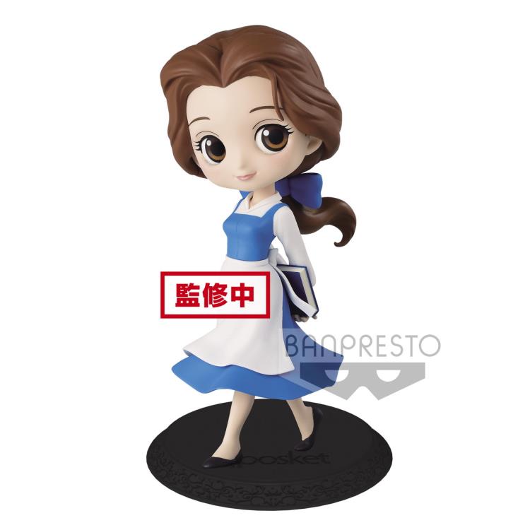 (เหลือ 1 ชิ้น รอเมล์ฉบับที่2 ยืนยัน ก่อนโอน) 4983164356823 Banpresto 35682 Q POSKET DISNEY CHARACTERS-BELLE COUNTRY STYLE-(A NORMAL COLOR VER) //สูง14cm