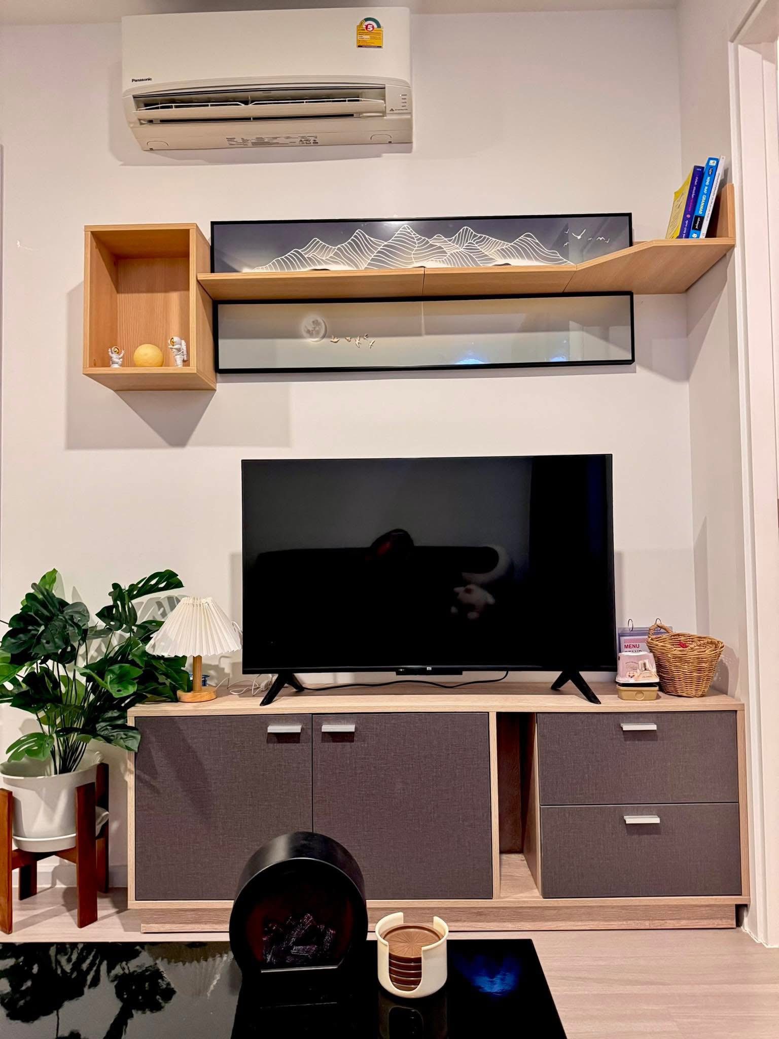 High Rise โซนพื้นที่ BTSหมอชิต MRTจตุจักร ให้เช่าห้องแบบ 1ห้องนอน 1ห้องน้ำ คอนโด Denim Jatujak (เดนิม จตุจักร) ขนาดห้อง 34 ตรม. ชั้น 11 ตึก C