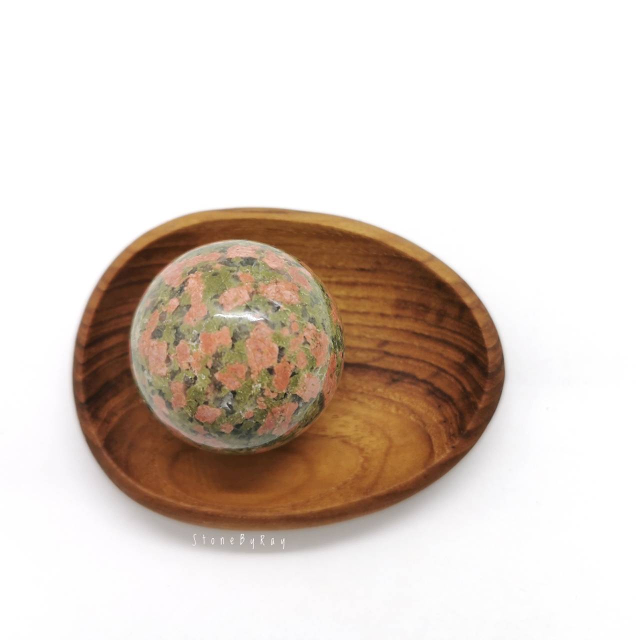 หินยูนาไคต์ลูกกลม Unakite Ball