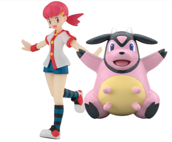 Bandai 4570117917912 POKEMON SCALE WORLD Johto Region Whitney & Miltank (Akane & Miltank)
