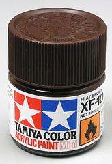 81710 acrylic mini (flat) xf-10 flat brown