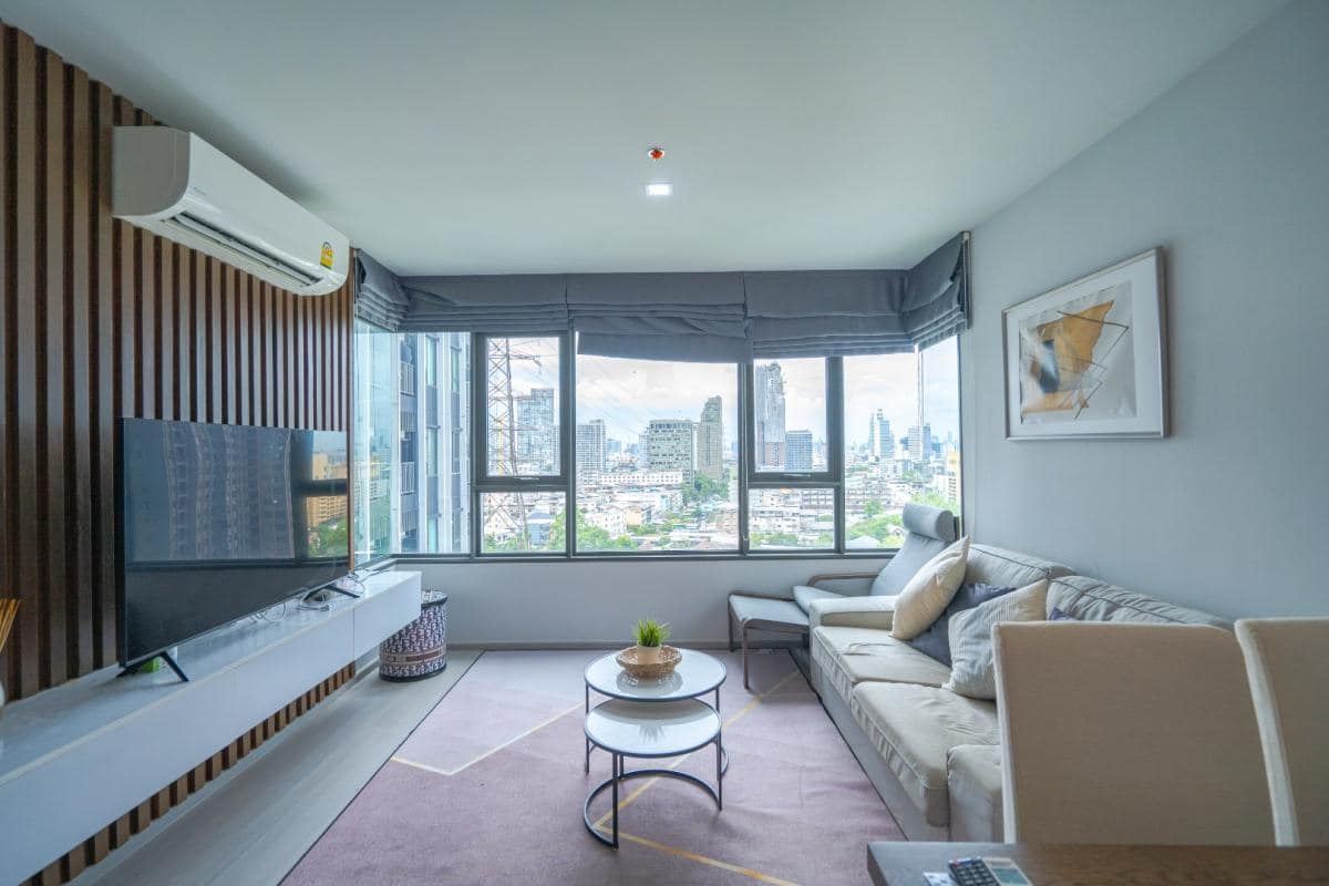 ปล่อยเช่าคอนโด Life Ladprao (ไลฟ์ ลาดพร้าว) - 2ห้องนอน 1ห้องน้ำ 1ห้องนั่งเล่น - ใกล้ BTS ห้าแยกลาดพร้าว - ขนาดห้อง 61 ตรม. ชั้น 14 ตึก A