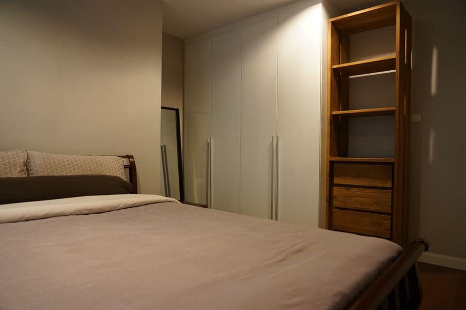 ปล่อยเช่าคอนโด เบล แกรนด์ พระราม 9 (Belle Grand Rama 9) - 2ห้องนอน 1ห้องน้ำ 1ห้องนั่งเล่น - ใกล้ MRT พระราม9/เซ็นทรัลพระราม9 - ขนาดห้อง 59 ตรม. ชั้น 29 ตึก D2