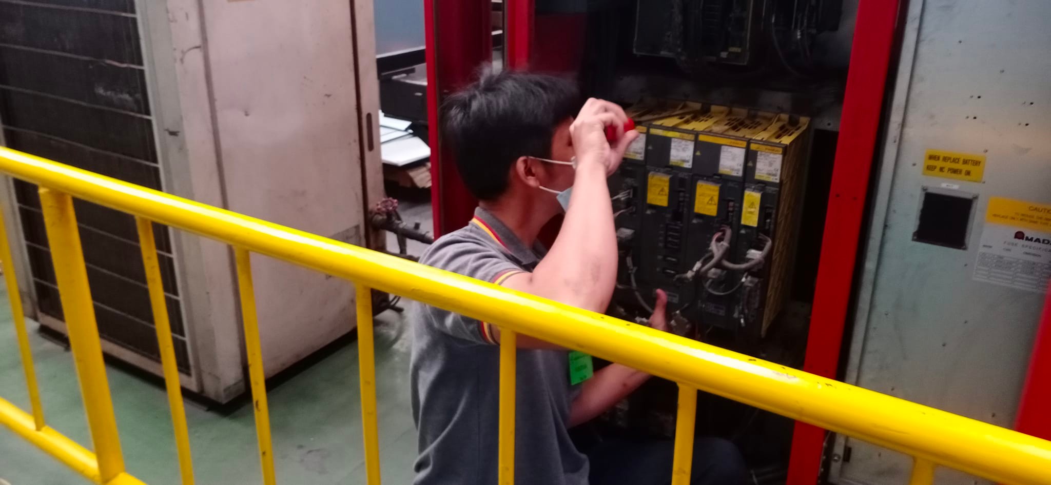 ซ่อม FANUC A06B-6079-H106 AMADA CNC PUNCHING