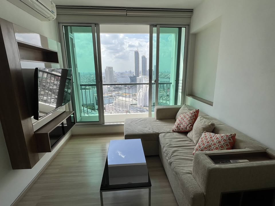 ให้เช่าคอนโด Rhythm Sathorn (ริธึ่ม สาทร) - โซนพื้นที่ BTS สะพานตากสิน - ห้องแบบ 1ห้องนอน 1ห้องน้ำ