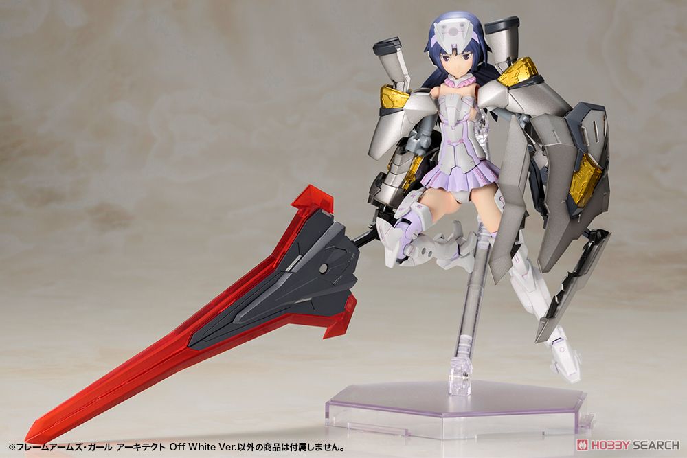 4934054108565 Frame Arms Girl Architect Off White Ver. (Plastic model)