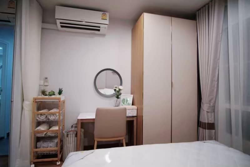 ให้เช่าคอนโด Regent Home Sukhumvit 81 (รีเจ้นท์ โฮม สุขุมวิท 81) - ตกแต่งเฟอร์ครบมีเครื่องซักผ้า - การเดินทาง: BTS อ่อนนุช