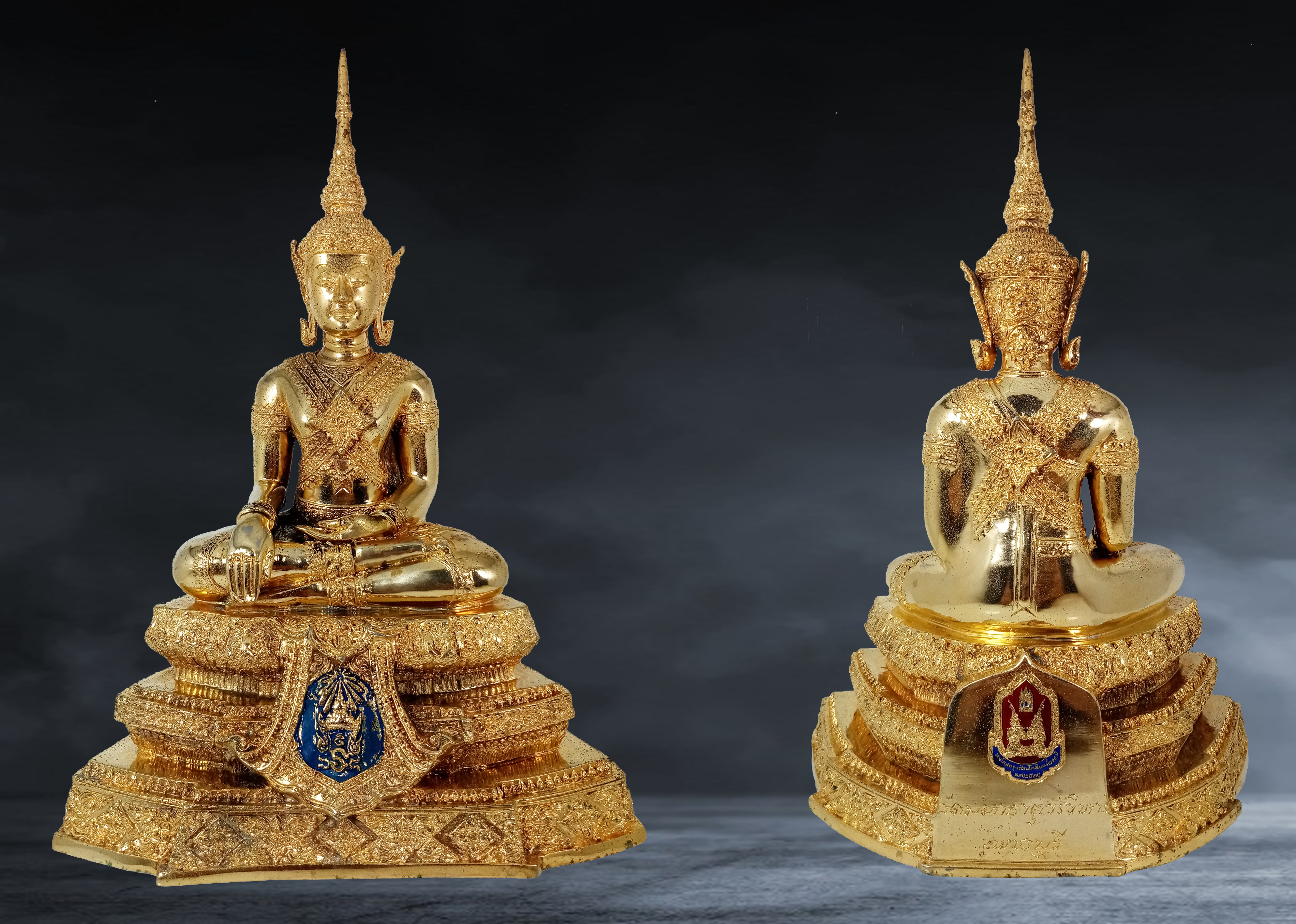 พระบูชา พระพุทธเทวฤทธิ์ทรงเครื่องราชาภร วัดมหาธาตุวรวิหาร จ.เพชรบุรี รุ่นสมโภชกรุงรัตนโกสินทร์ ๒๐๐ ปี ปี ๒๕๒๕ หน้าตัก ๕ นิ้ว