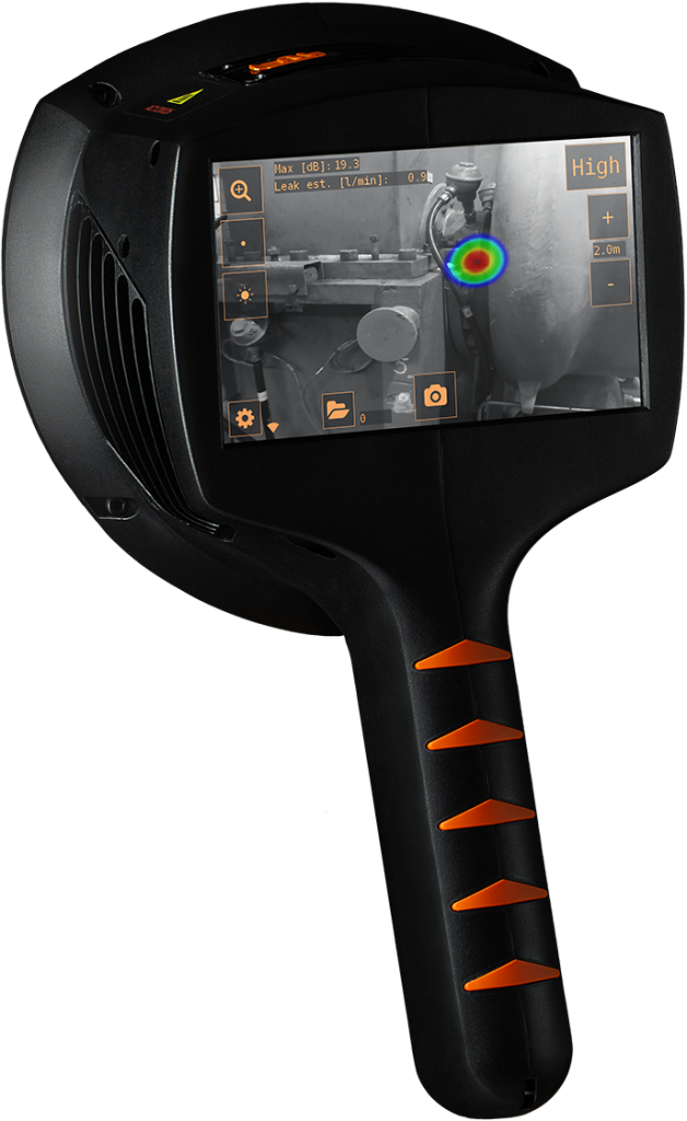 Acoustic camera AIR LEAK DETECTION