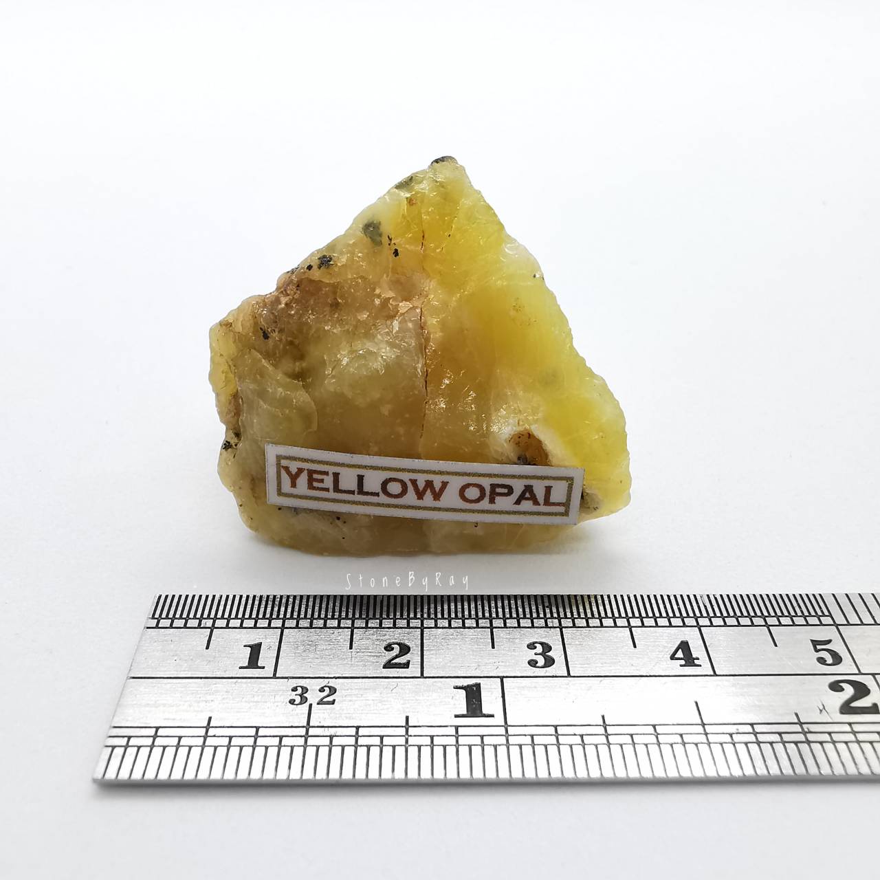 หินเยลโล่โอปอลก้อนธรรมชาติ Yellow Opal