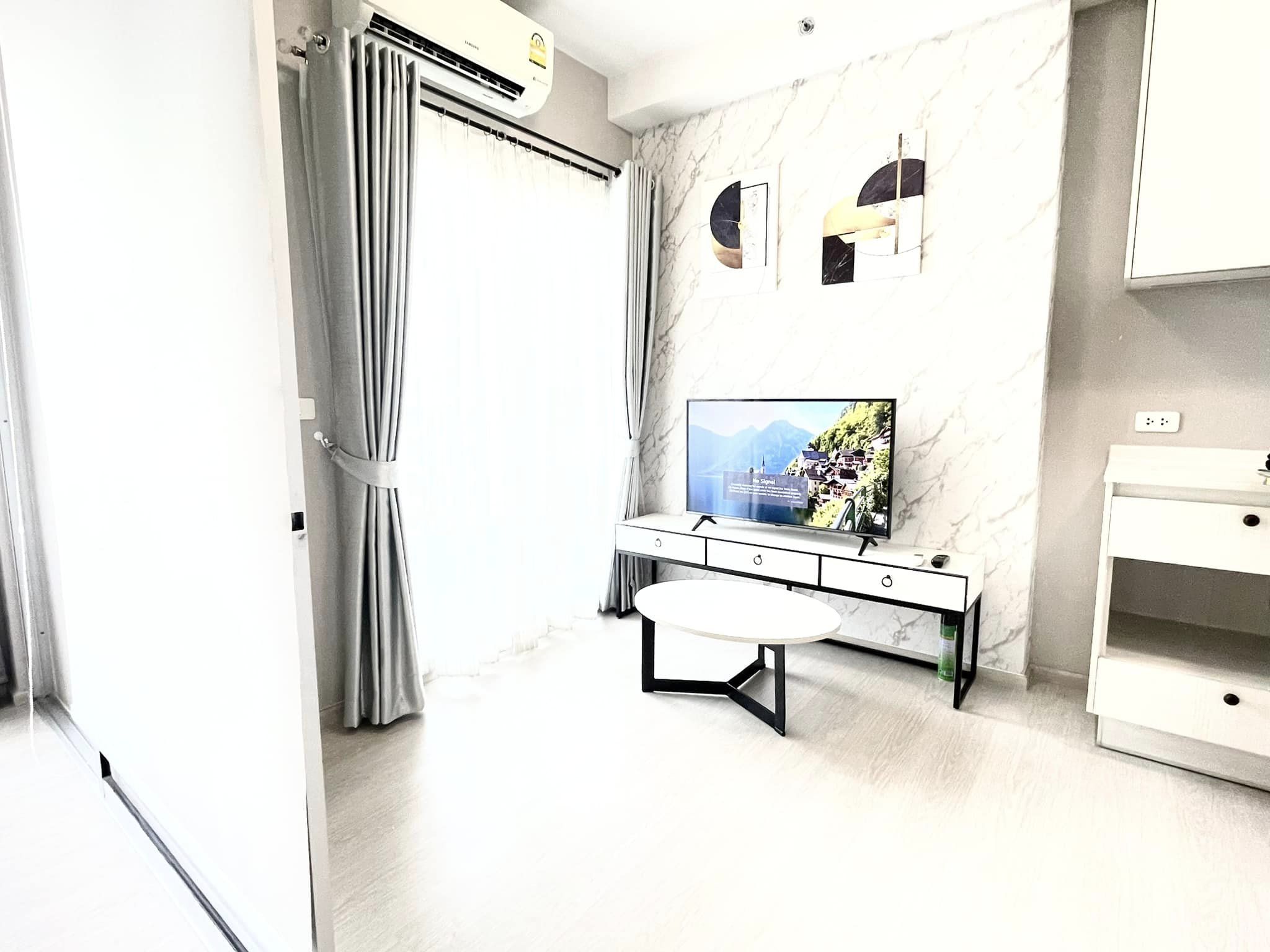 ปล่อยเช่าคอนโด Chapter One Shine Bangpo (แชปเตอร์ วัน ชายน์ บางโพ) - ยังไม่เคยปล่อยเช่า 1ห้องนอน 1ห้องน้ำ 1ห้องนั่งเล่น - ใกล้ MRT บางโพ - ขนาดห้อง 29 ตรม. ชั้น 26