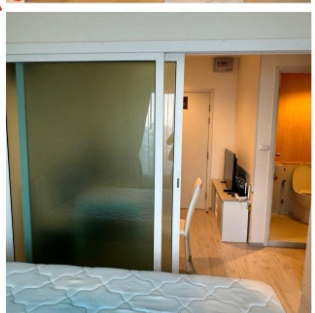 คอนโด Aspire Ratchada - Wongsawang (แอสปาย รัชดา - วงศ์สว่าง) High Rise โซนพื้นที่ MRT วงศ์สว่าง ให้เช่าห้องแบบ 1ห้องนอน 1ห้องน้ำ ขนาดห้อง 26 ตรม. ชั้น 16 ตึก B