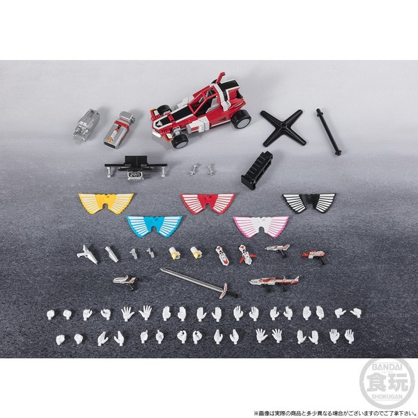 Bandai candy toy 4570117910753 SHODO SUPER CHOUJIN SENTAI JETMAN W/O RAMUNE