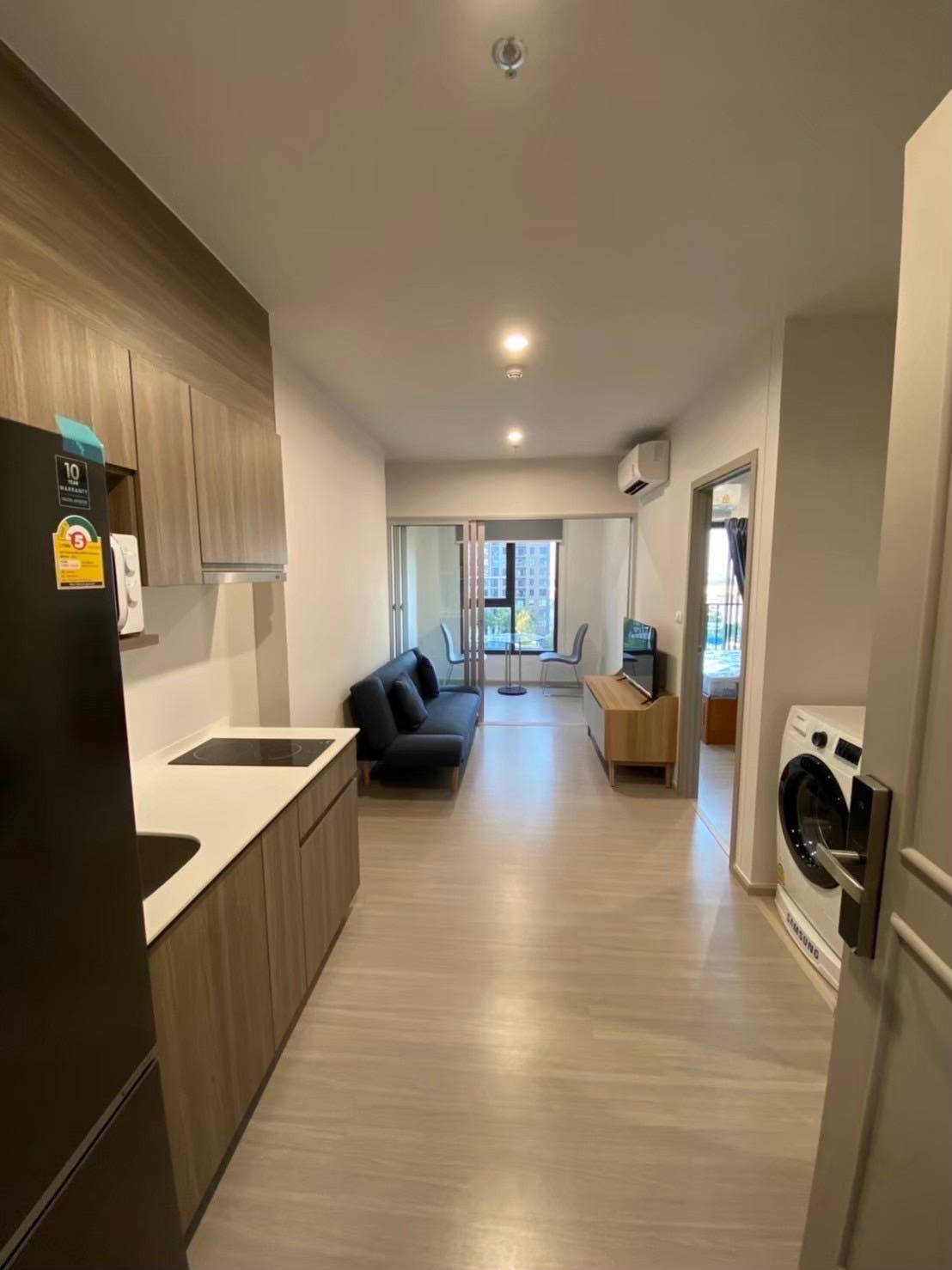 ให้เช่าห้องแบบ 1ห้องนอน 1ห้องอเนกประสงค์ 1ห้องน้ำ โซนพื้นที่ MRT ภาษีเจริญ คอนโด เดอะ พาร์คแลนด์ เพชรเกษม 56 (The Parkland Phetkasem 56) ขนาดห้อง 35 ตรม. ชั้น 10 ตึก A