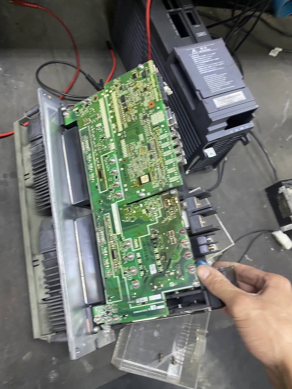 ซ่อม MITSUBISHI MDS-D-V2-160160 SERVO DRIVE