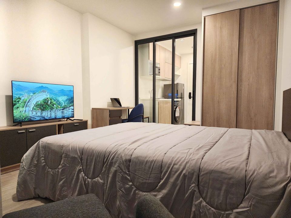 ปล่อยเช่าคอนโด Denim Jatujak (เดนิม จตุจักร) - Studio 1ห้องน้ำ 1ห้องครัว - ใกล้ BTS หมอซิต MRT จตุจักร - ขนาดห้อง 23 ตรม. ชั้น 4 ตึก C