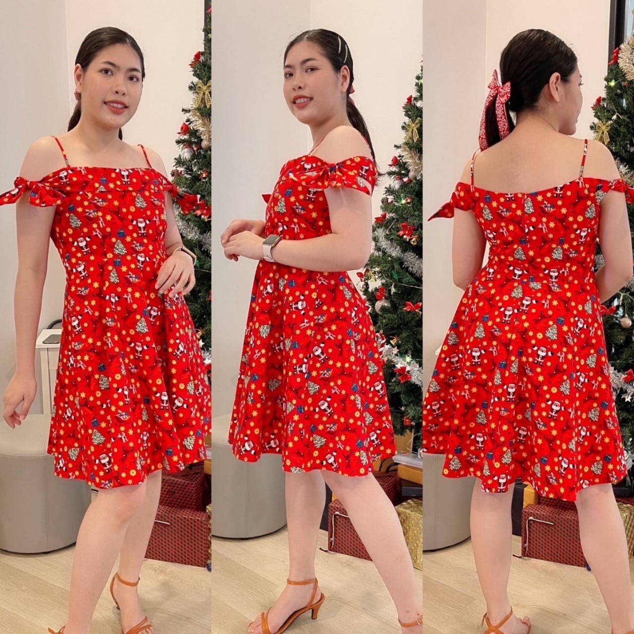 kudapy เดรสสั้นออกงานสายเดี่ยว แต่งโบว์ เดรสออกงานทรงระบาย ผ้าเบเป้ ยาว 35 นิ้ว