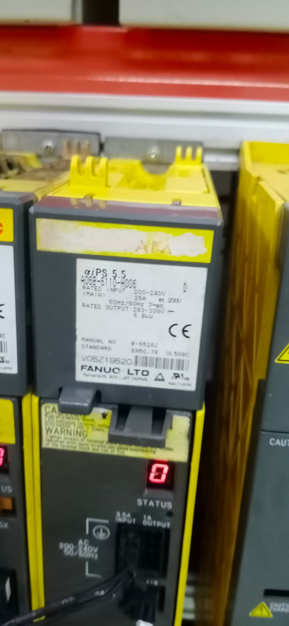 งานซ่อม FANUC POWER SUPPLY A06B-6110-H006