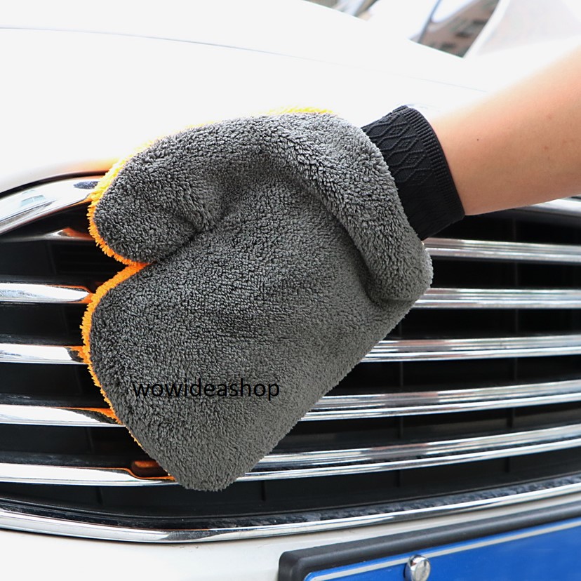 ถุงมือล้างรถ จำนวน 1 ข้าง Car Wash Glove 1 pcs.