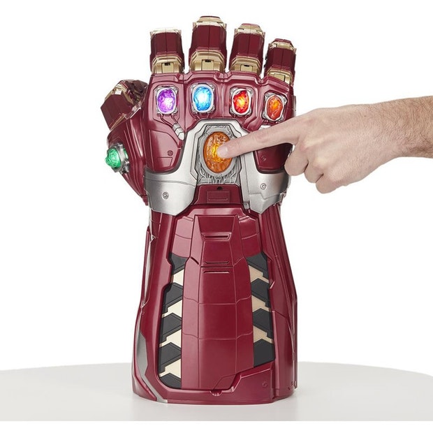 (เหลือ 1 ชิ้น รอเมล์ฉบับที่2 ยืนยัน ก่อนโอน) Marvel Avengers Endgame Legends Gear Infinity Power Gauntlet Prop Replica