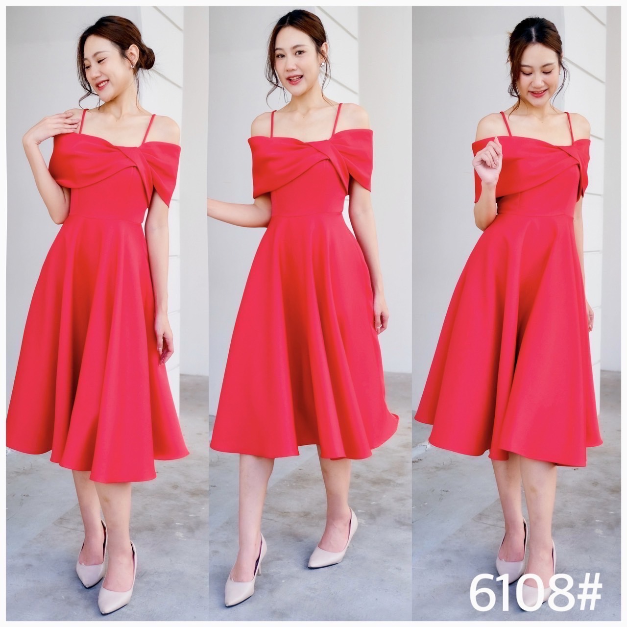 kudapy เดรสสั้นสีขาว ชมพูพาสเทล ทอง กรม เทา เปิดบ่าจับจับอก มีสายเดี่ยวกันหลุดเดรสเปิดบ่า จับจับอก มีสายเดี่ยวกันหลุด โบว์เอียง เข้ารูป เก็บทรง