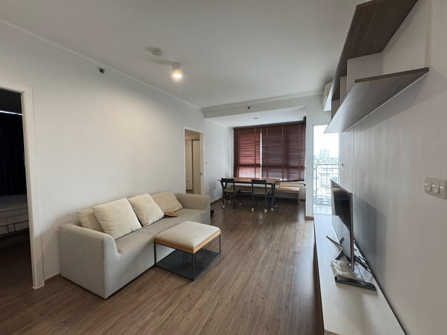 ให้เช่าห้องแบบ 2ห้องนอน 1ห้องน้ำ โซนพื้นที่ BTSตลาดพลู คอนโด U Delight @Talat Phlu Station (ยู ดีไลท์ แอท ตลาดพลู สเตชั่น) High Rise ขนาดห้อง 51 ตรม. ชั้น 8 ตึก A