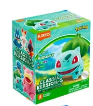 BLOKEES 810181530971 FIGURES POKEMON 74007 CLASSIC VERSION S BULBASAUR