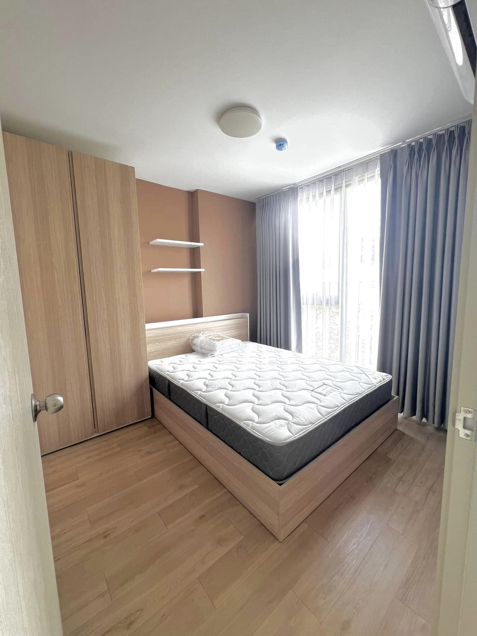 ปล่อยเช่าคอนโด Feel Condo Lat Phrao 122 (ฟีล คอนโด ลาดพร้าว 122) - ห้องยังไม่เคยปล่อยเช่า มีเครื่องซักผ้าพร้อม - การเดินทาง: MRT ลาดพร้าว 101