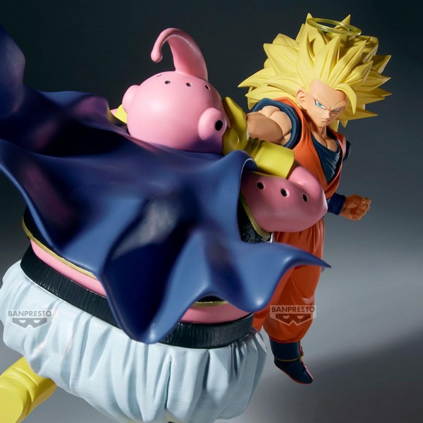 Banpresto 4983164290783 DRAGON BALL Z MATCH MAKERS SUPER SAIYAN 3 SON GOKU(VS MAJIN BUU)