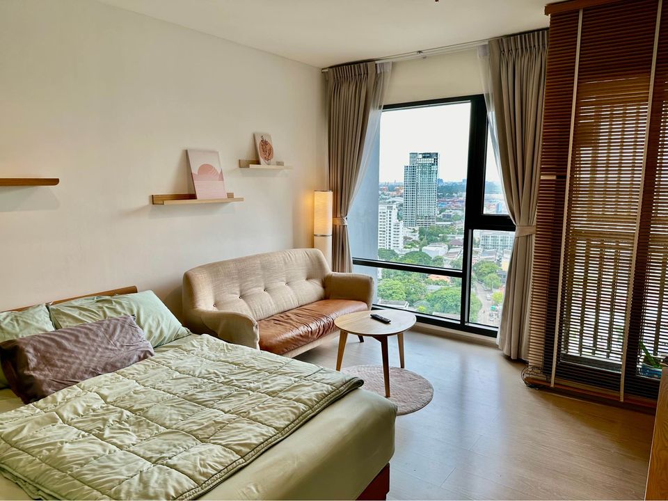 ปล่อยเช่าคอนโด Rhythm Sukhumvit 36 - 38 (ริทึ่ม สุขุมวิท 36 - 38) - Studio 1ห้องน้ำ 1ห้องครัว - ใกล้ BTS ทองหล่อ - ขนาดห้อง 24 ตรม. ชั้น 24