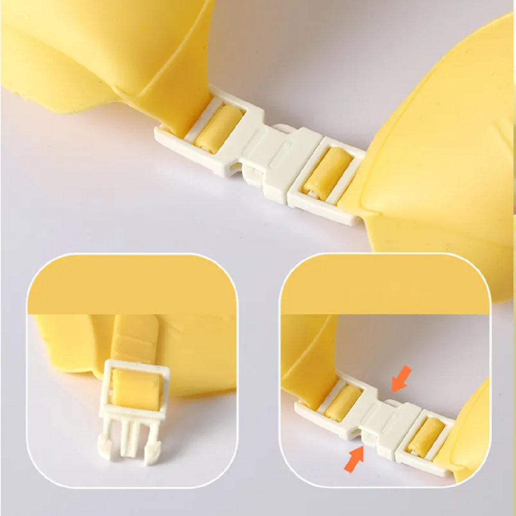 Famed หมวกอาบน้ำเด็ก ป้องกันน้ำเข้าตา หมดปัญหาการสระผม ปรับขนาดได้