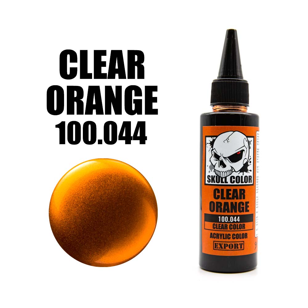 skull 100.044 clear orange 60ml.