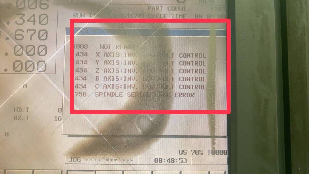 ติดตั้ง FANUC A06B-6110-H037
