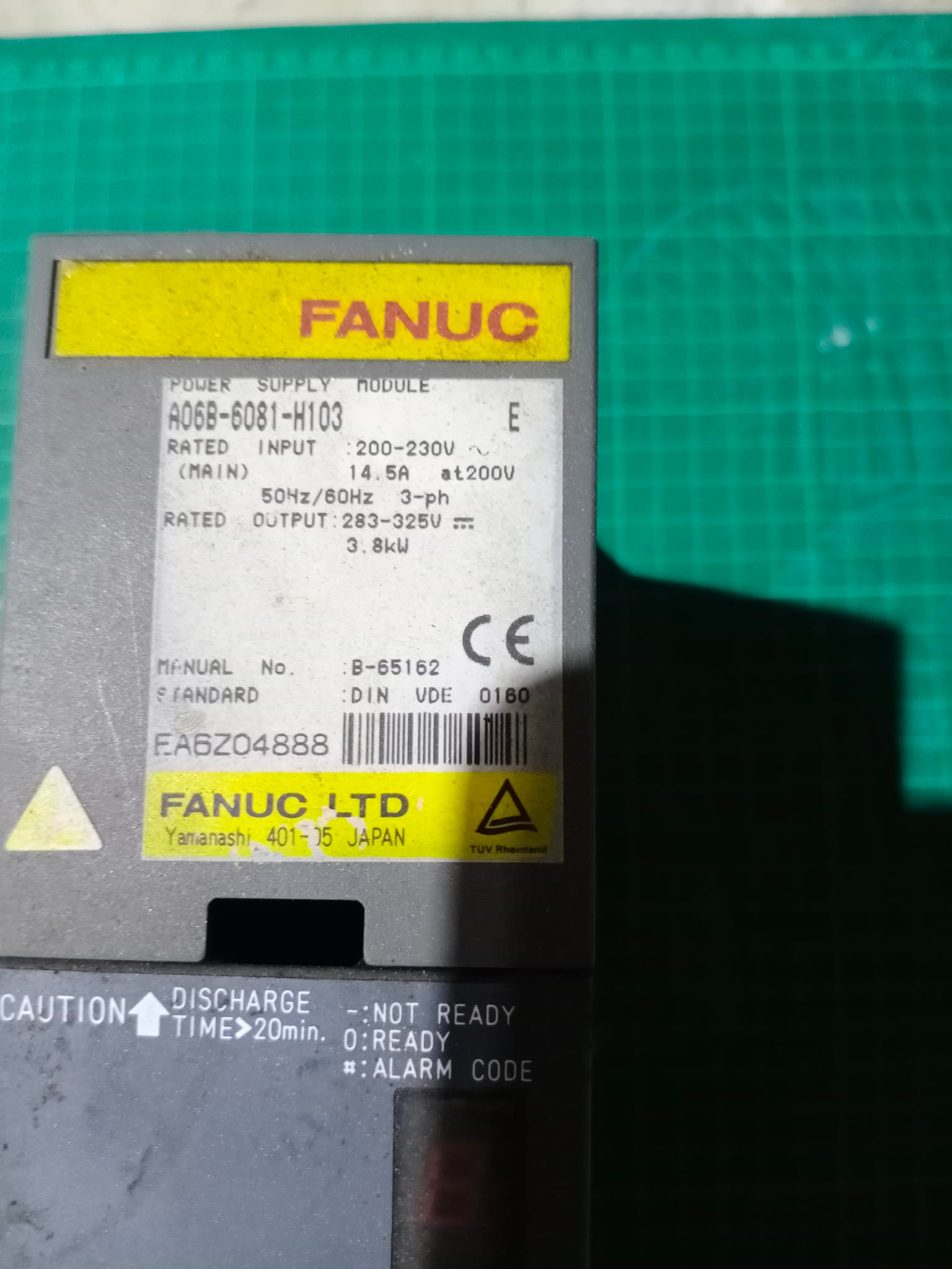 FANUC A06B-6081-H103 POWER SUPPLY