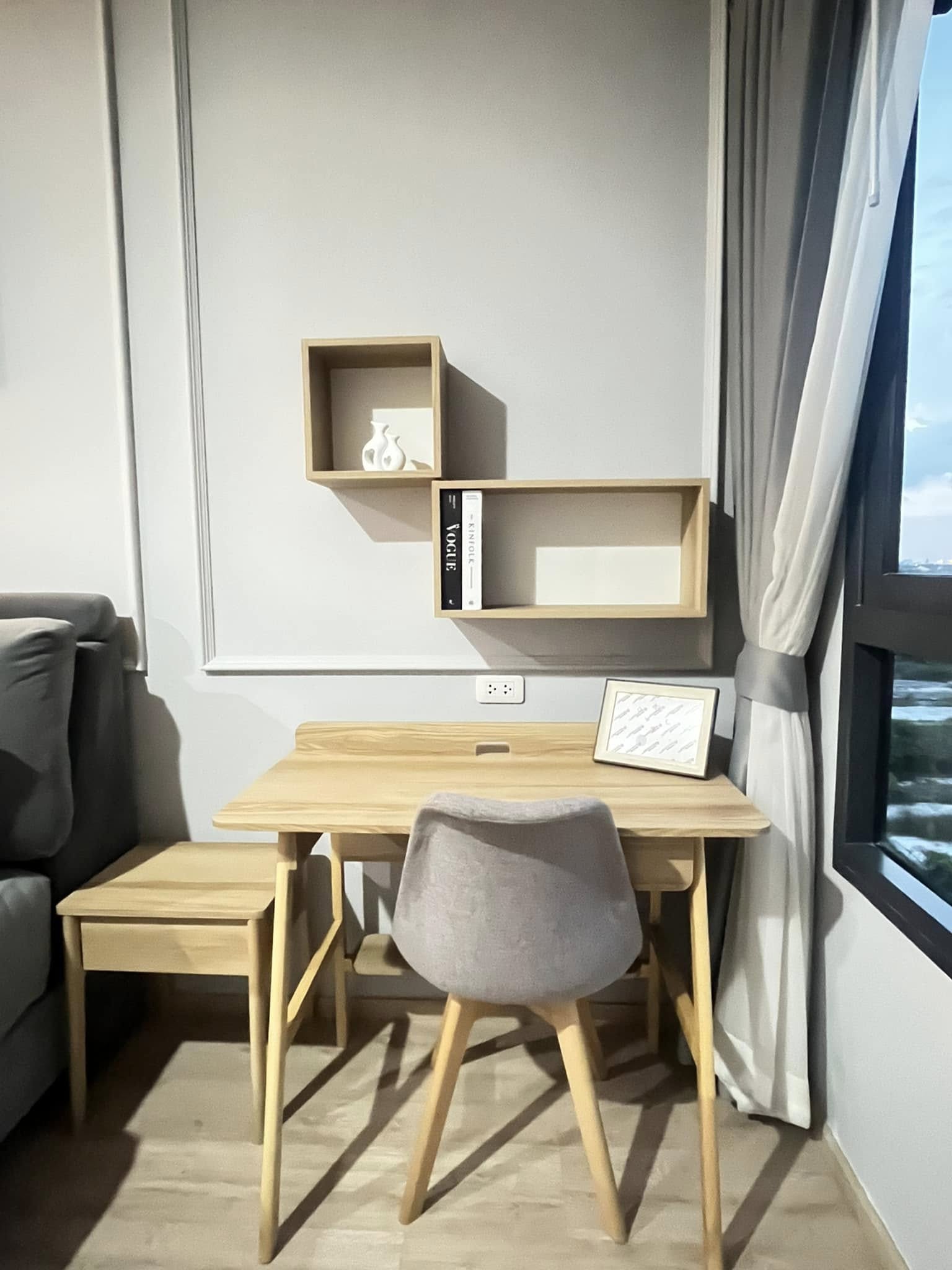 คอนโด IDEO New Rama 9 (ไอดีโอ นิว พระราม 9) High Rise โซนพื้นที่ ARL รามคำแหง ให้เช่าห้องแบบ Studio 1ห้องน้ำ 1ครัวแยก ขนาดห้อง 27 ตรม. ชั้น 10