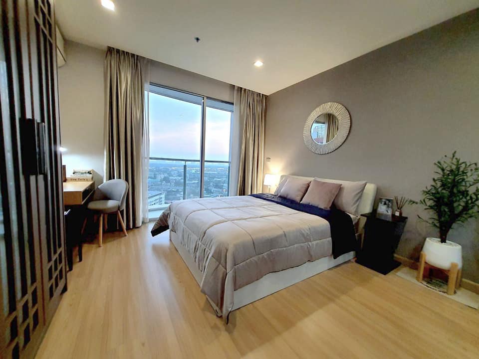 ปล่อยเช่าคอนโด Sky Walk Residence (สกาย วอร์ค เรสซิเดนซ์) - 1ห้องนอน 1ห้องนั่งเล่น 1ห้องน้ำ - ใกล้ BTS พระโขนง