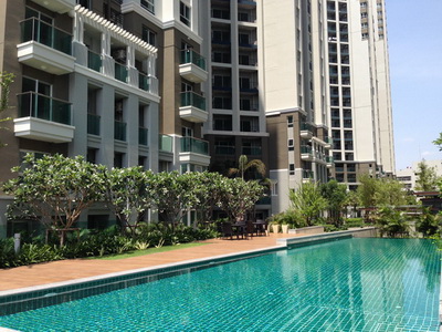 ให้เช่า BELLE GRAND RAMA 9 แบบ 2Bedrooms Fully furnished