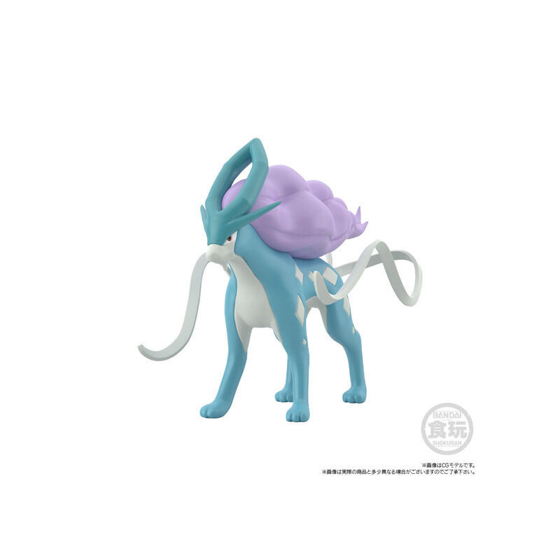 bandai candy toy 4570117913563 POKEMON SCALE WORLD Johto REGION Raikou, Entei and Suicune Reissue