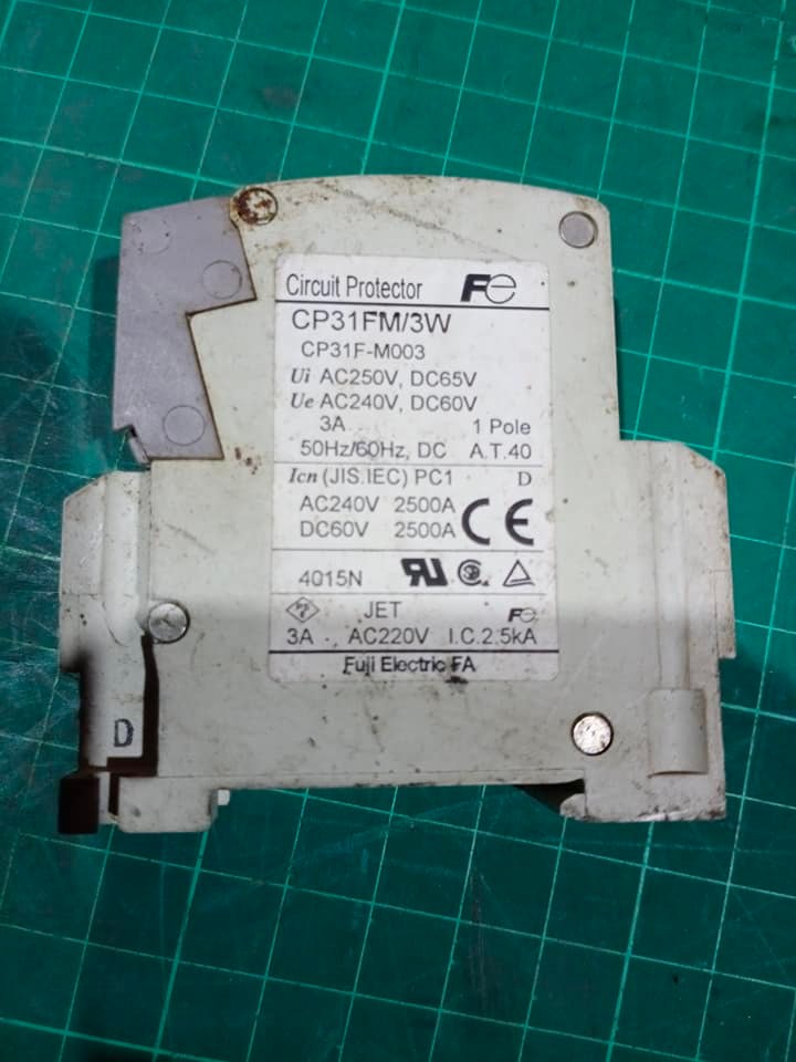 FUJI CP31FM/3W 3A AUTO BREAKER