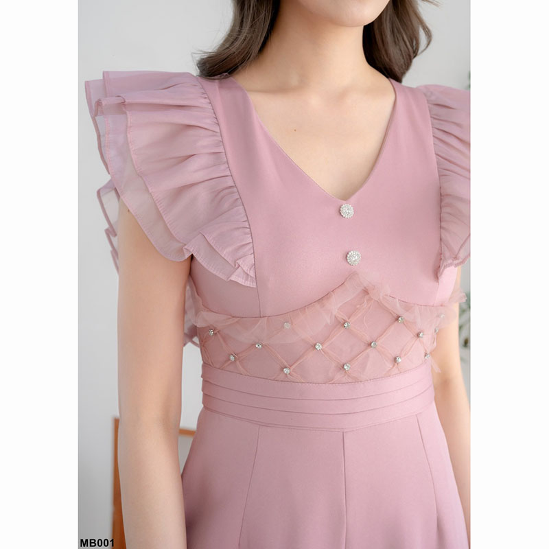 kudapy จั้มสูทขายาวสีขาว/สีดำ/สีชมพู แขนกุดขายาวทรงพอดีตัว สีพื้น งานซิปหลัง ให้ลุคเป็นสาวมั่น เหมาะกับการใส่ไปทำงานในแต่ละวัน