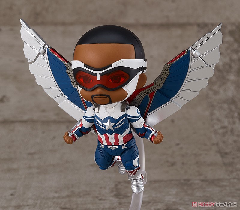 gsc 4580590124806 Nendoroid Captain America (Sam Wilson) Dx